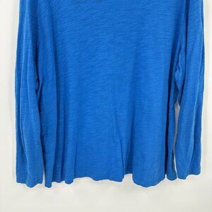 SOLD  shirt tunic blue plus 3X lagenlook boho casual